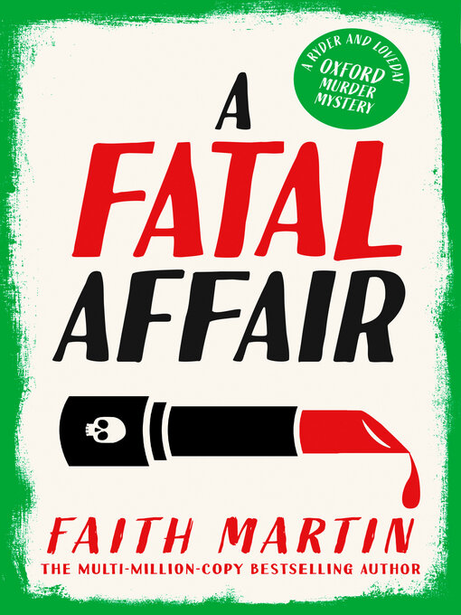 Title details for A Fatal Affair by Faith Martin - Wait list